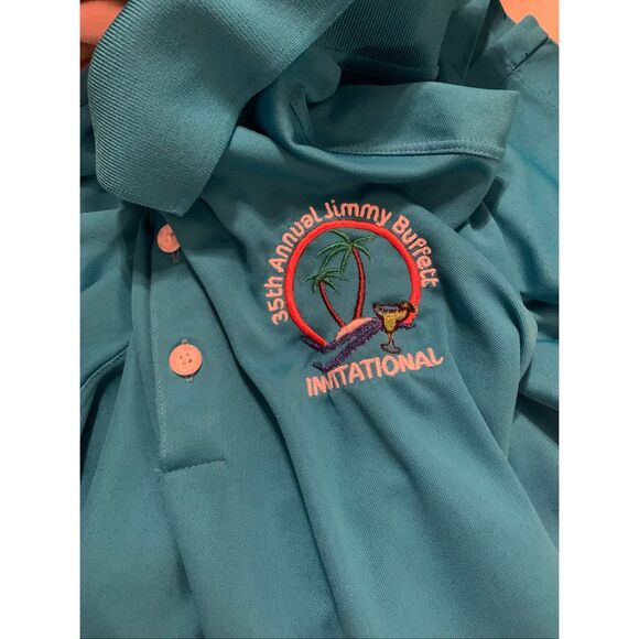 Nike 35th Annual Jimmy Buffet Invitational Golf Polo Shirt Men's Size XL - Picture 3 of 9